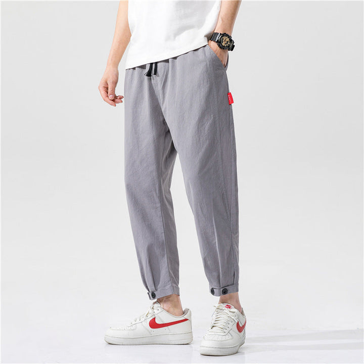 Theo - Pantalons Ajustés en Coton