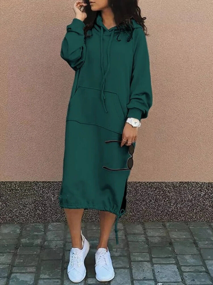 Maribeth | Robe d'hiver avec capuche
