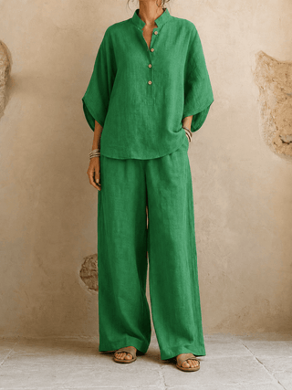 Élise™ | Ensemble Deux Pièces Fluide & Élégant