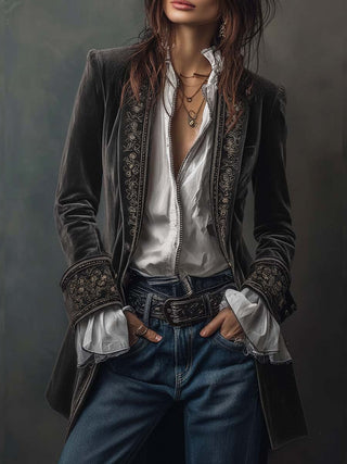 Betty | Manteau Brodé