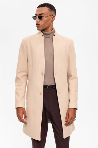 Loke | Manteau à capuche avec col montant