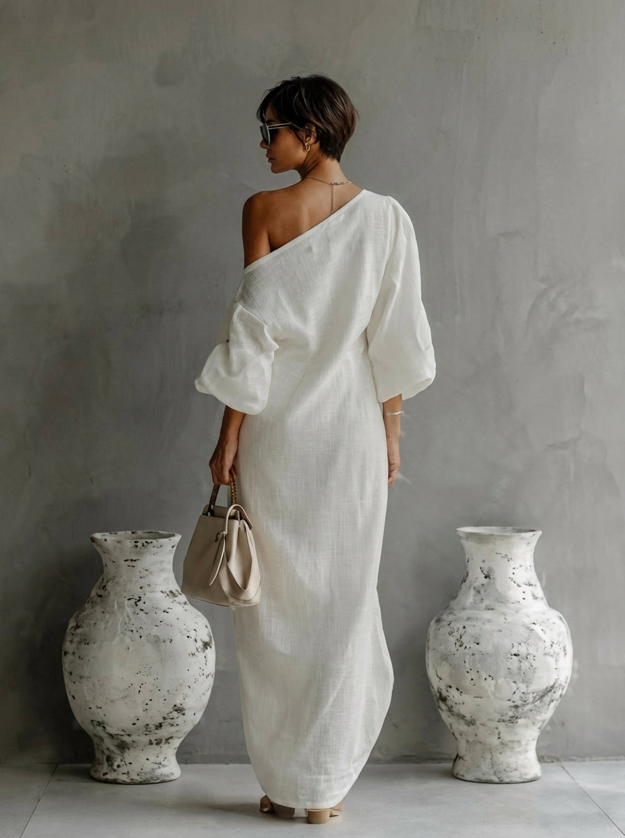 Nelle™ - Robe Maxi Élégante
