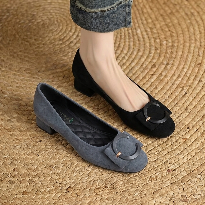 Ballerines en daim Elisé