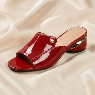 Talons à glissière en vernis Sorella