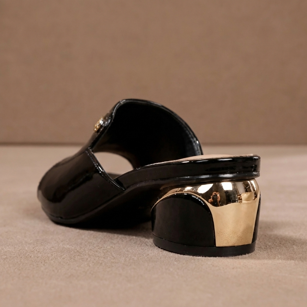 Talons à glissière en vernis Sorella