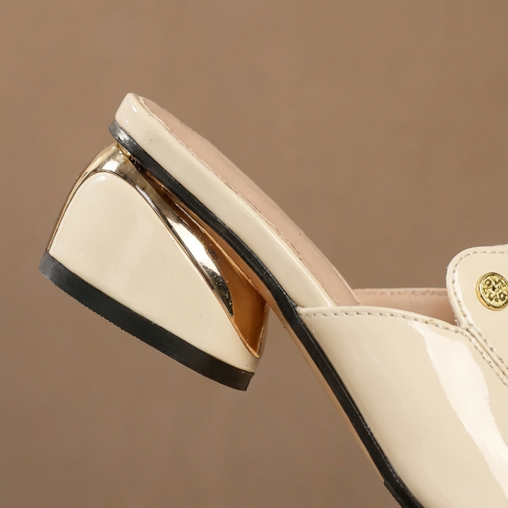 Talons à glissière en vernis Sorella