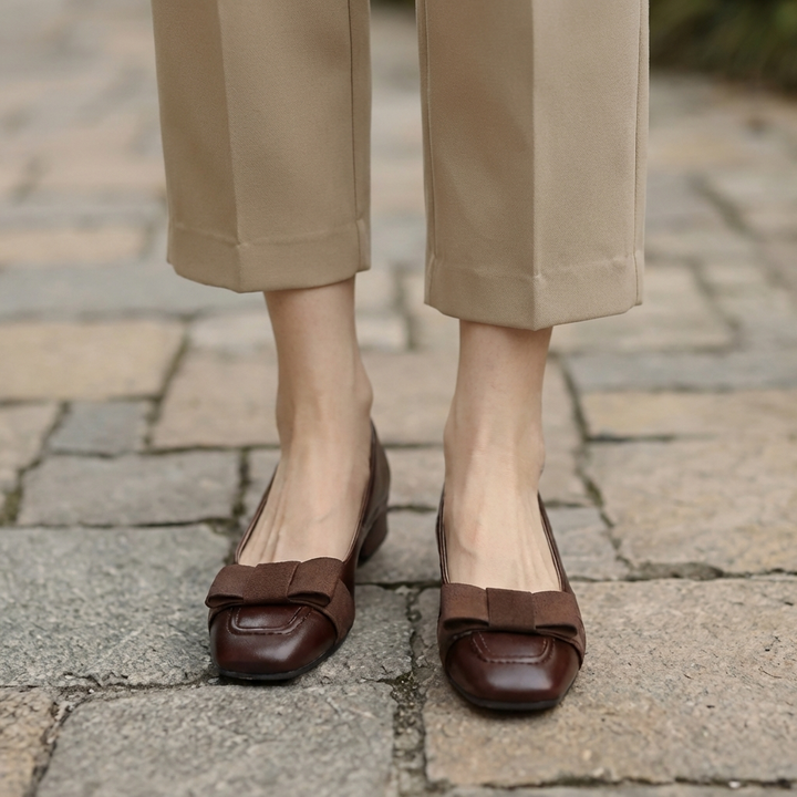 Ballerines en cuir Camille Bogen