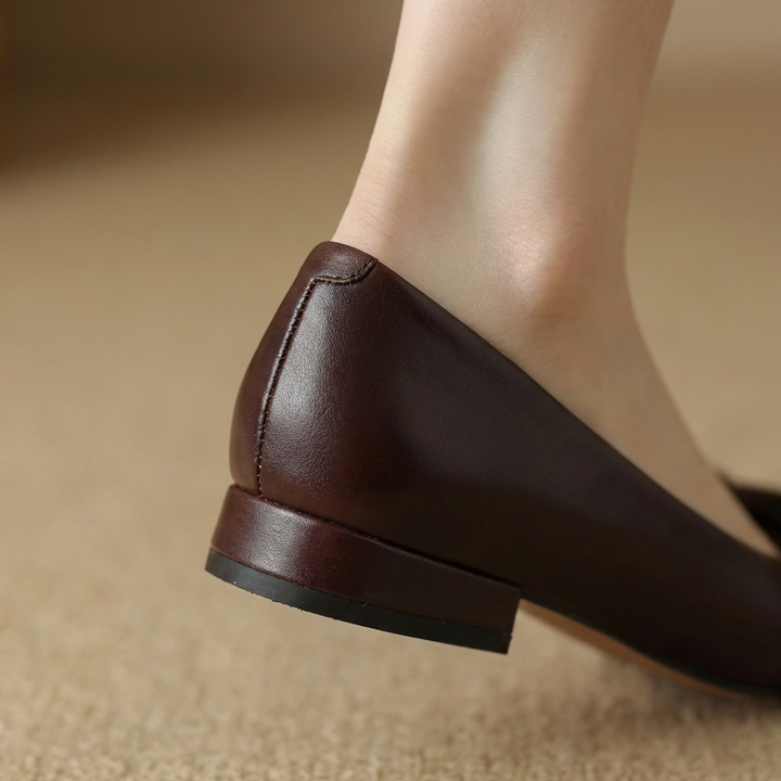 Ballerines en cuir Camille Bogen