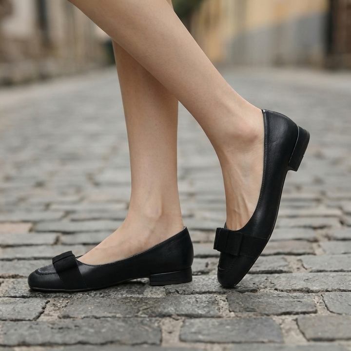 Ballerines en cuir Camille Bogen