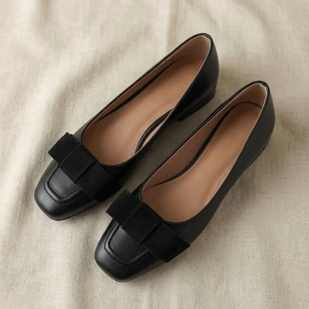 Ballerines en cuir Camille Bogen