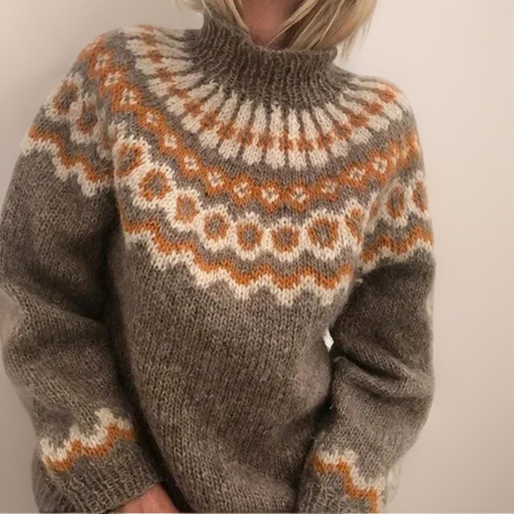 Sylvia™| Pull à col roulé élégant