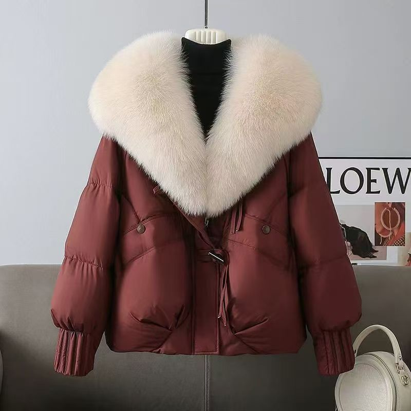 Malou | Manteau matelassé avec col en polaire