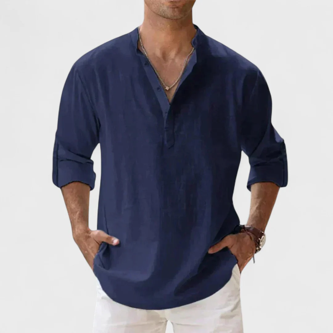 Marco | Chemise à coupe moderne et élégance naturelle