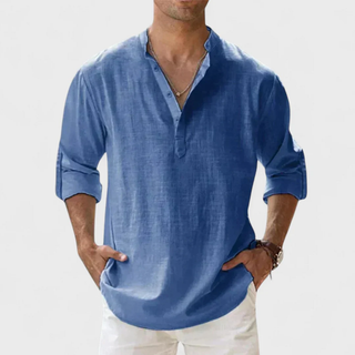 Marco | Chemise à coupe moderne et élégance naturelle