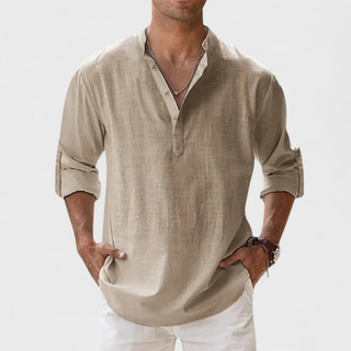 Marco | Chemise à coupe moderne et élégance naturelle