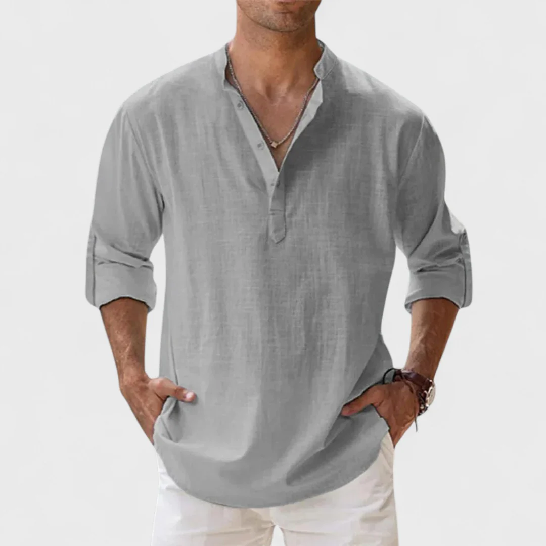 Marco | Chemise à coupe moderne et élégance naturelle