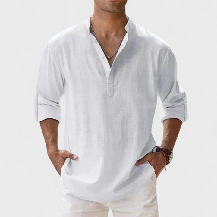 Marco | Chemise à coupe moderne et élégance naturelle