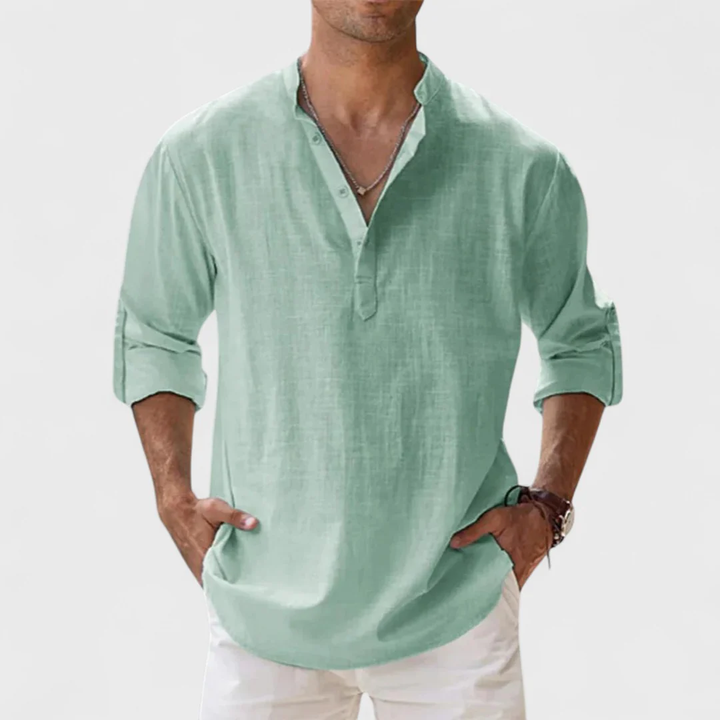 Marco | Chemise à coupe moderne et élégance naturelle