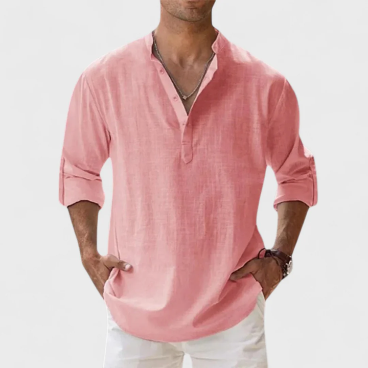 Marco | Chemise à coupe moderne et élégance naturelle