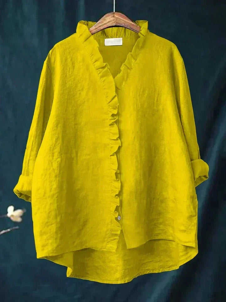 Bonnie | Blouse à manches longues avec détail en volants