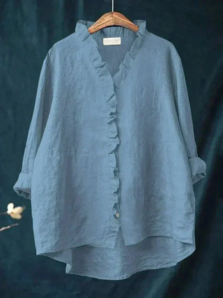 Bonnie | Blouse à manches longues avec détail en volants