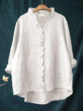 Bonnie | Blouse à manches longues avec détail en volants