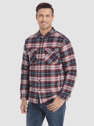 Kristian | Chemise à manches longues à carreaux pour motard