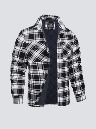 Kristian | Chemise à manches longues à carreaux pour motard