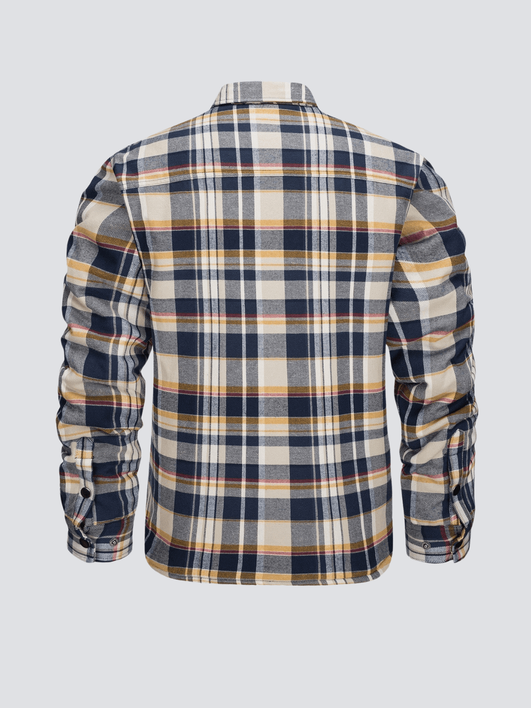 Kristian | Chemise à manches longues à carreaux pour motard