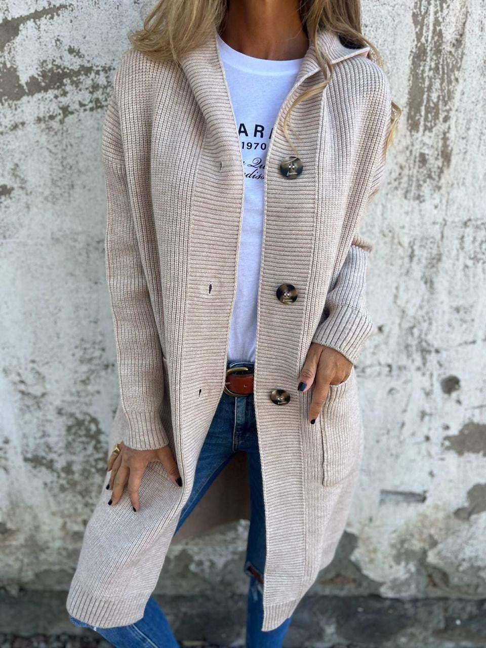 Annika | Cardigan en tricot élégant et confortable