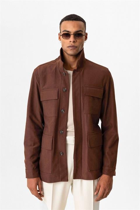 Einar | Manteau avec fermeture à boutons cachée