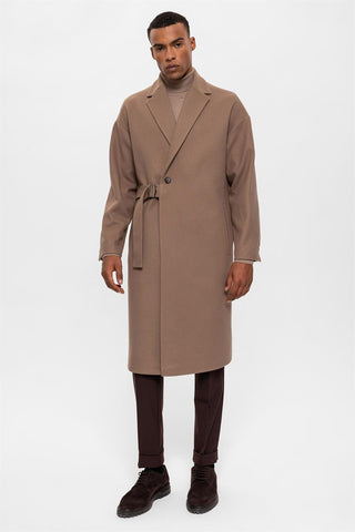 Hjalmar | Manteau Oversize avec Ceinture à la Taille