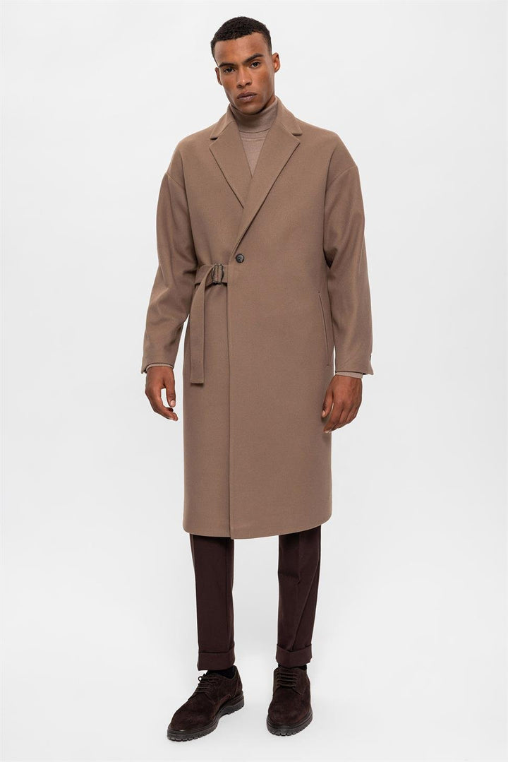 Hjalmar | Manteau Oversize avec Ceinture à la Taille