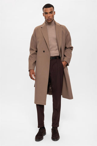 Hjalmar | Manteau Oversize avec Ceinture à la Taille