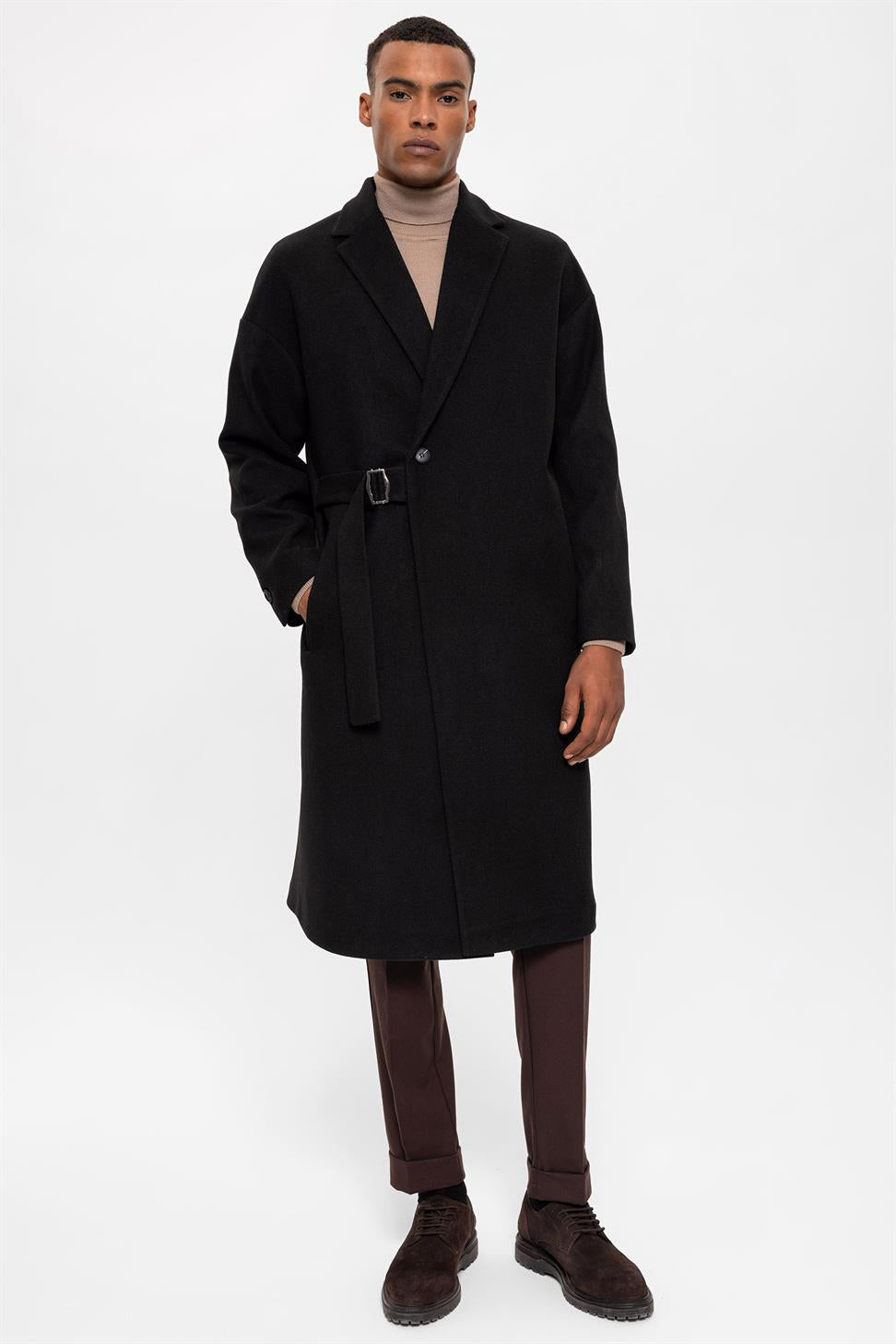 Alvar | Manteau Oversized avec Ceinture