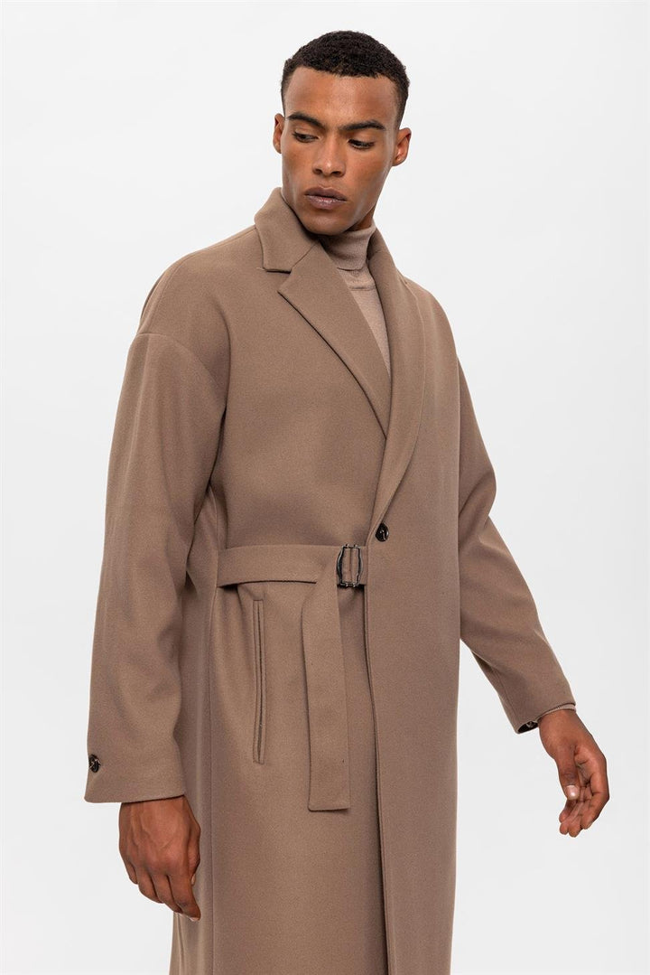 Hjalmar | Manteau Oversize avec Ceinture à la Taille