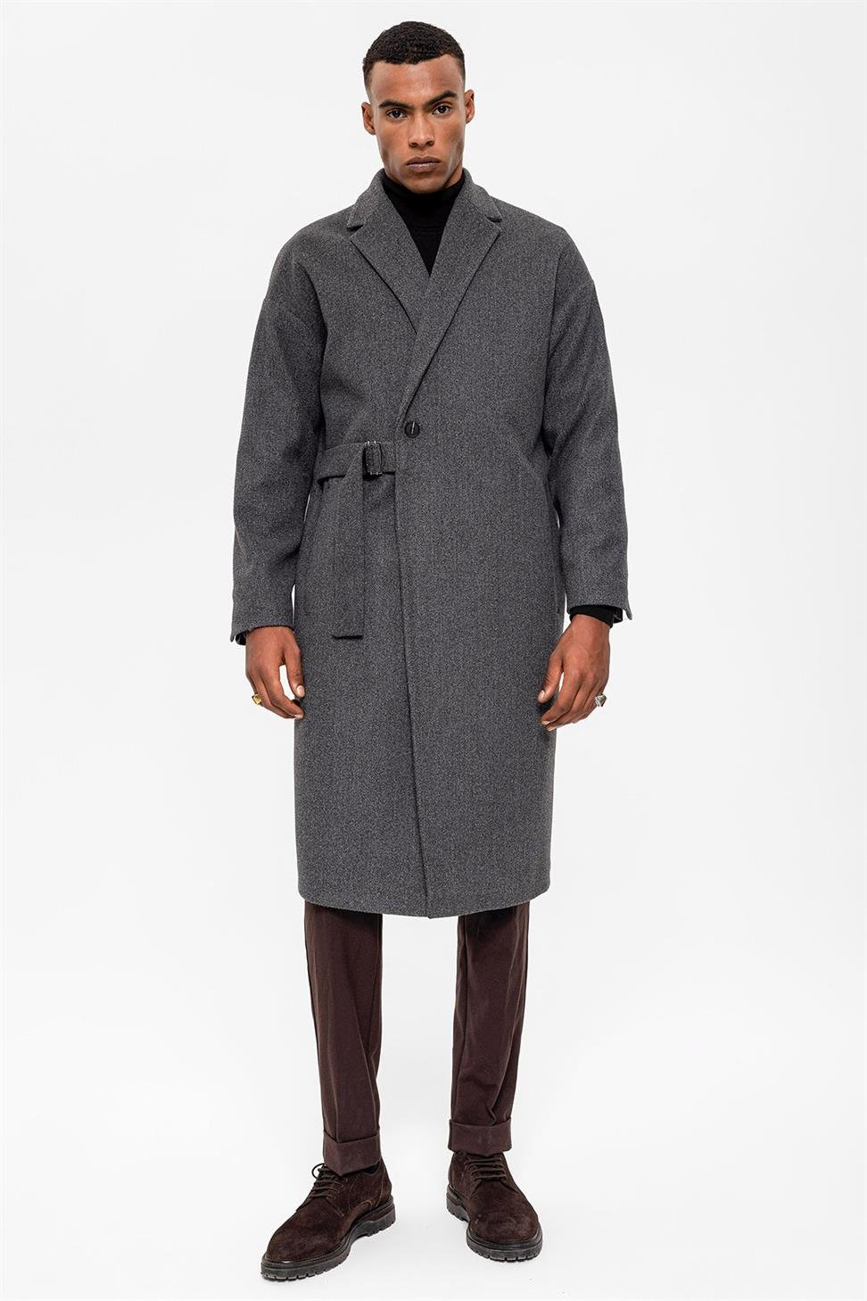 Sixten | Manteau Oversize avec Ceinture