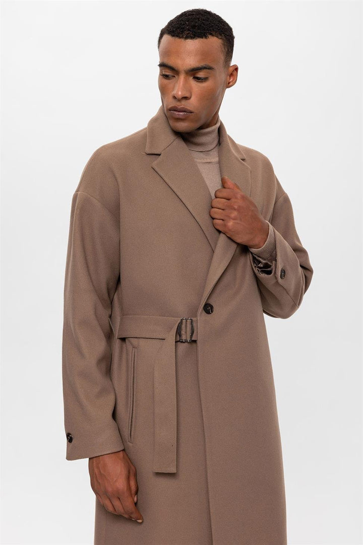 Hjalmar | Manteau Oversize avec Ceinture à la Taille