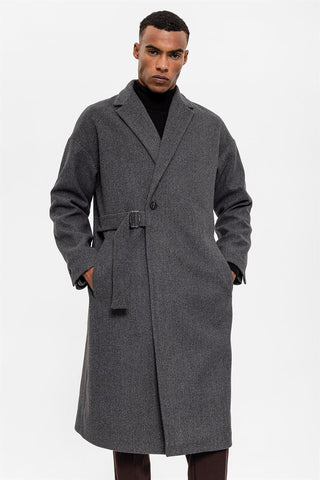 Sixten | Manteau Oversize avec Ceinture
