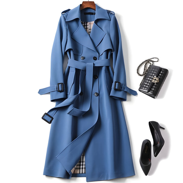 Dinah | Trench-coat double boutonnage avec ceinture