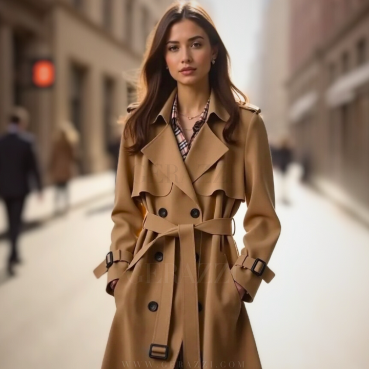 Manteau Trench Borghild