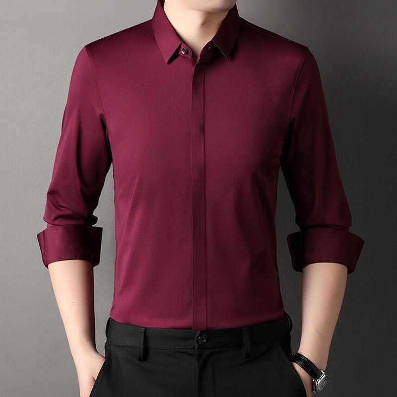Lukas | Chemise stretch sans plis pour hommes