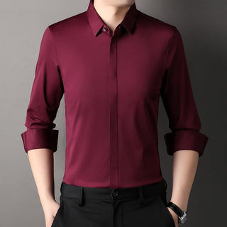 Lukas | Chemise stretch sans plis pour hommes
