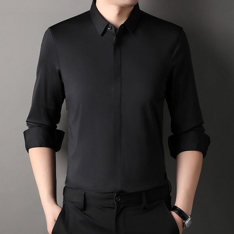 Lukas | Chemise stretch sans plis pour hommes
