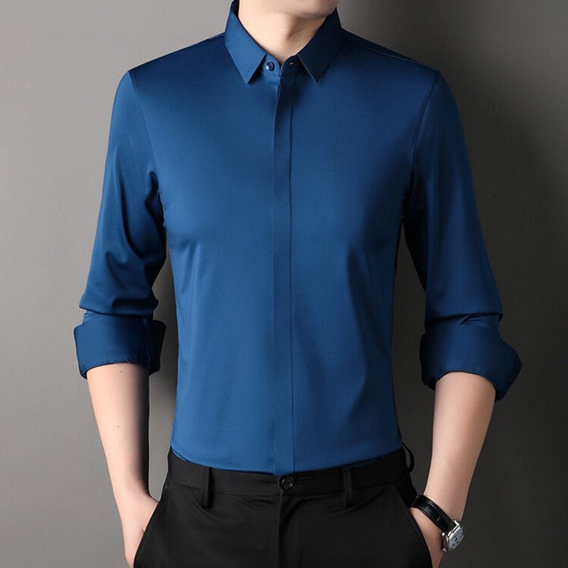 Lukas | Chemise stretch sans plis pour hommes
