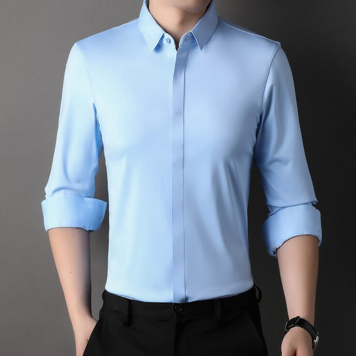 Lukas | Chemise stretch sans plis pour hommes