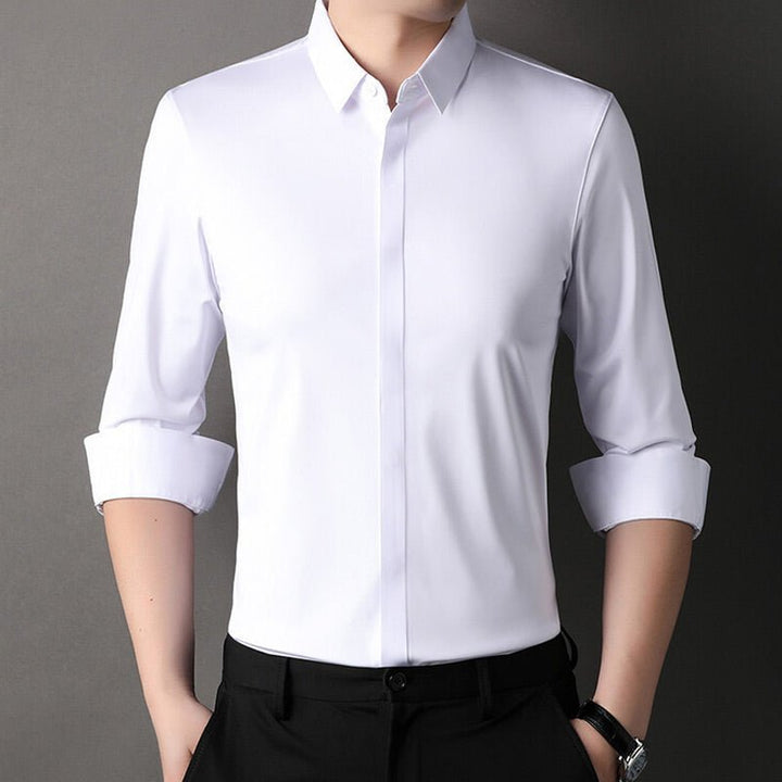 Lukas | Chemise stretch sans plis pour hommes