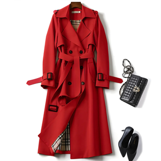 Dinah | Trench-coat double boutonnage avec ceinture