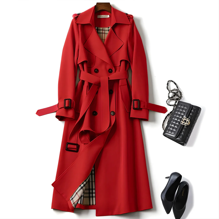 Dinah | Trench-coat double boutonnage avec ceinture