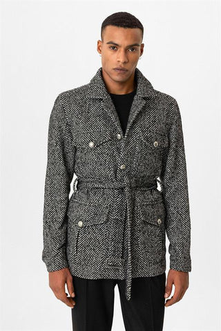 Vidar | Kappa avec motif en chevrons